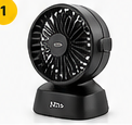 Ventilador Portátil Recarregável USB